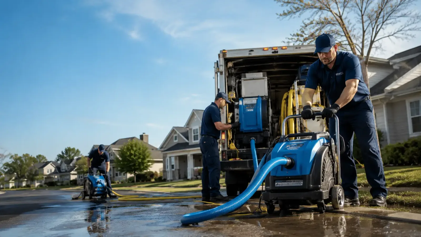 Flood Damage Cleanup in Chaparral, NM